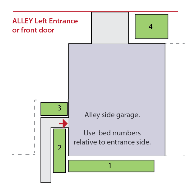 Alley Garage Left